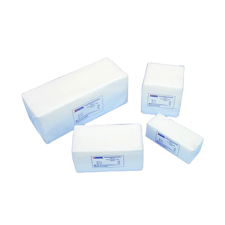 Medical Non-woven sponge factory manufacturing