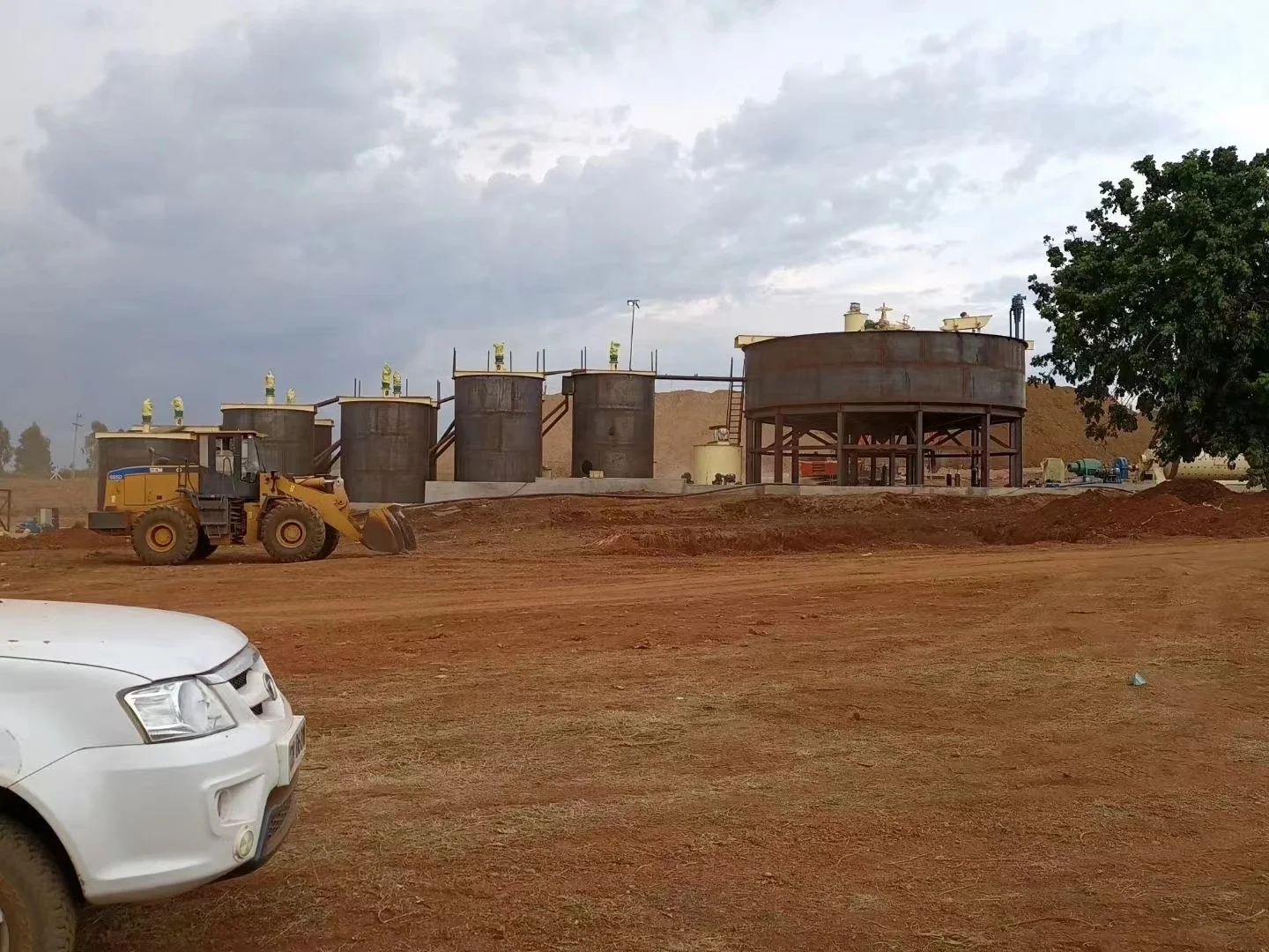 Gold Carbon In Pulp processing Line Gold CIL Plant Processing Equipment in Zimbabwe