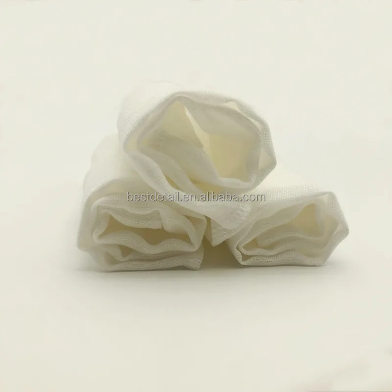 25 x 25 cm 100% Organic Cotton Baby Face Cleansing Facial Muslin Cloth for Makeup Remover