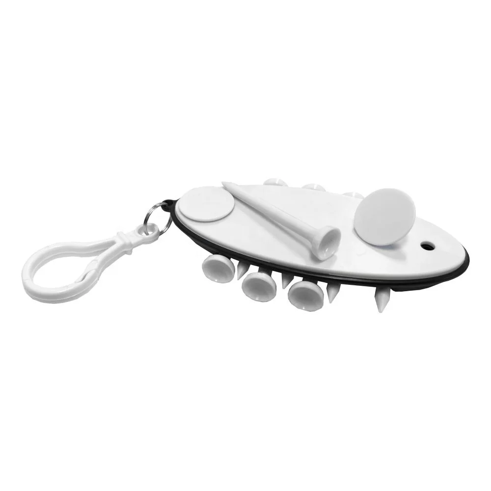 Wholesale Cheap Price Durable ABS Plastic Case and PS Golf Tees Custom Logo Promotional Gifts GF005 Golf Buddy in Stock