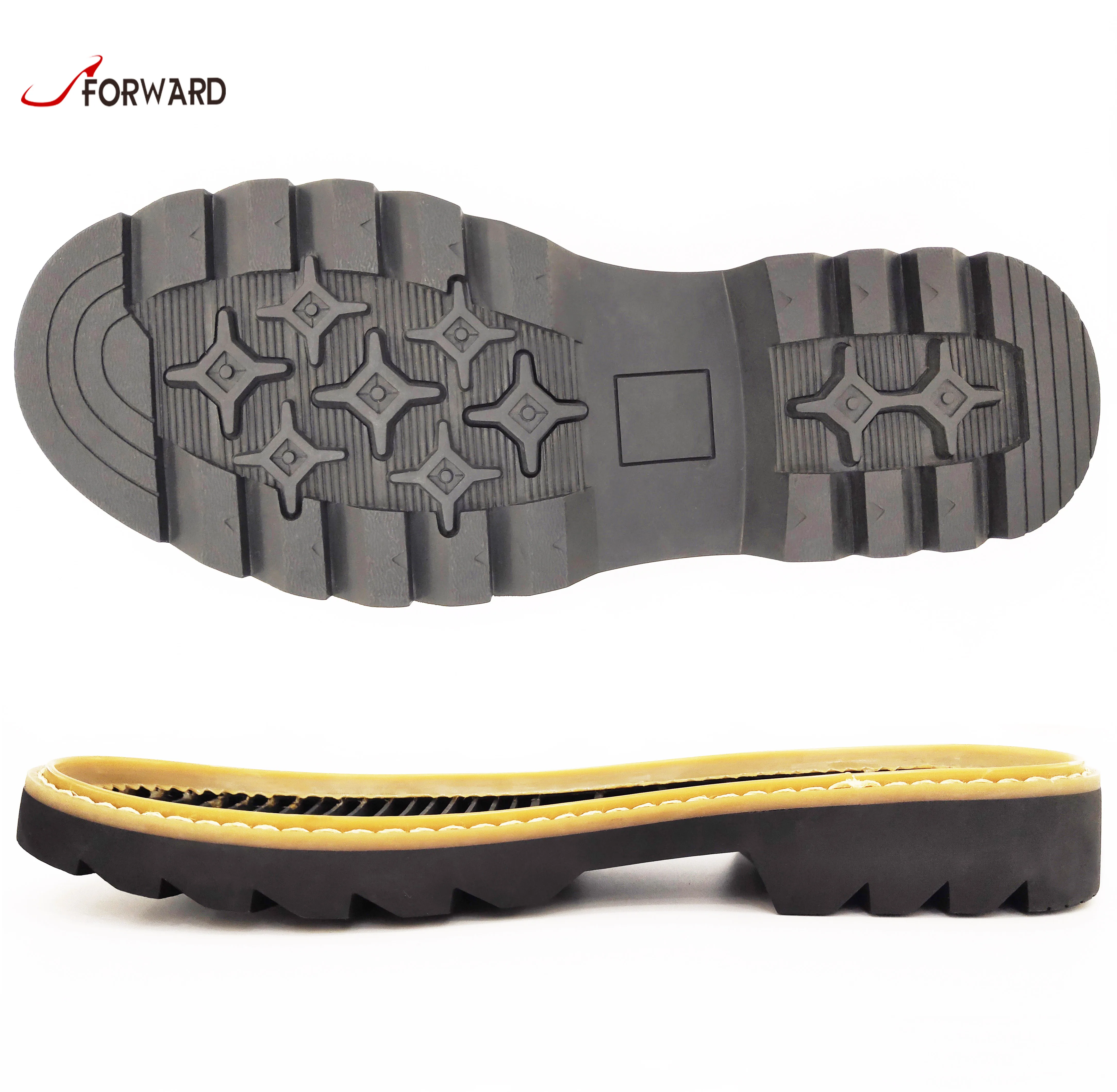 classic durable antiskid men sole casual sole  outsole for shoes boots