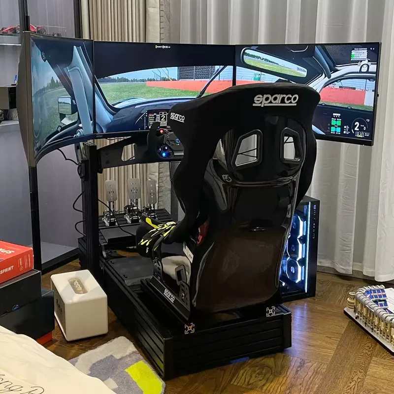 SIMORREAL Racing Simulator Cockpit OEM ODM Gaming Car F1 Driving Racing Simulator Sim Cockpit Race Drive Car Simul Playseat