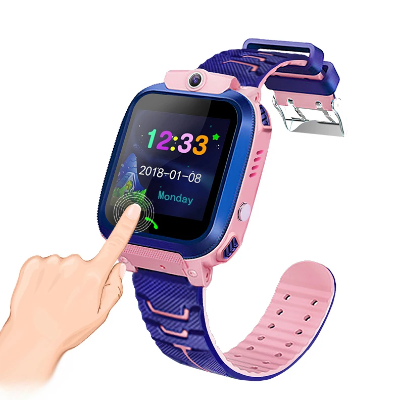 Детские умные часы с Gps, лучшие детские часы W38, Детские умные часы с защитой от потери W38 для детей
