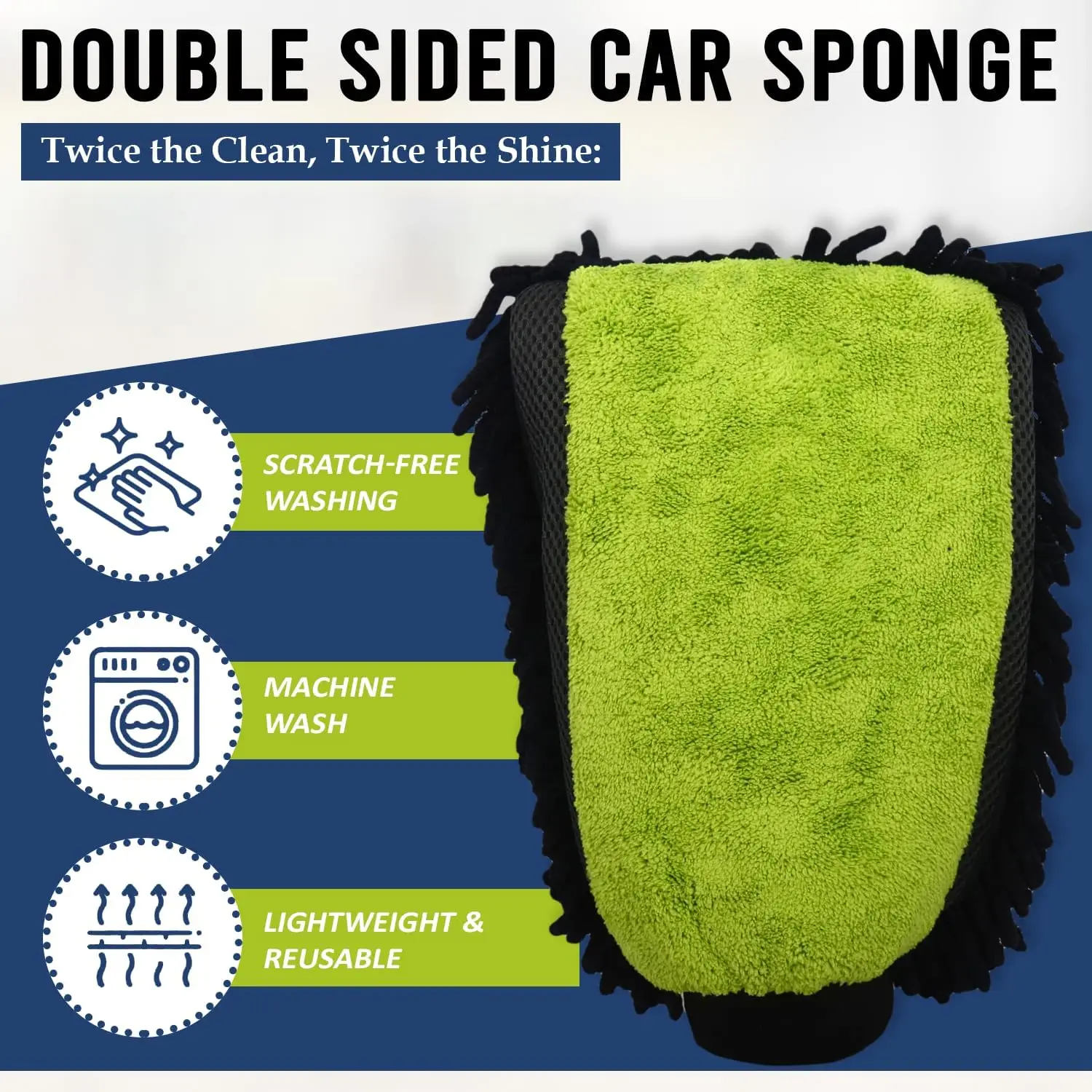 Ultra-Plush PinkDetail Mini Microfiber Wash Mitt for Car Cleaning for Wheel Wash