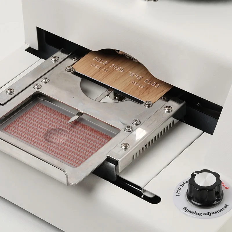 Manual Label Embossing Machine PVC Card Embossing Machine 68 Character Embosser Machine