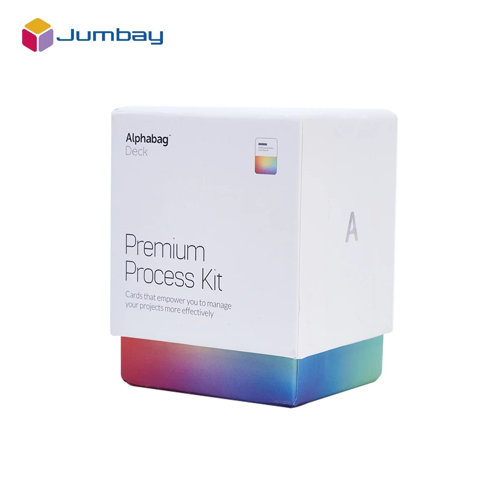 Custom Reading Cognitive Cards Blank Speaking  A5 Paper Printing Talking  Flash Cards With Box