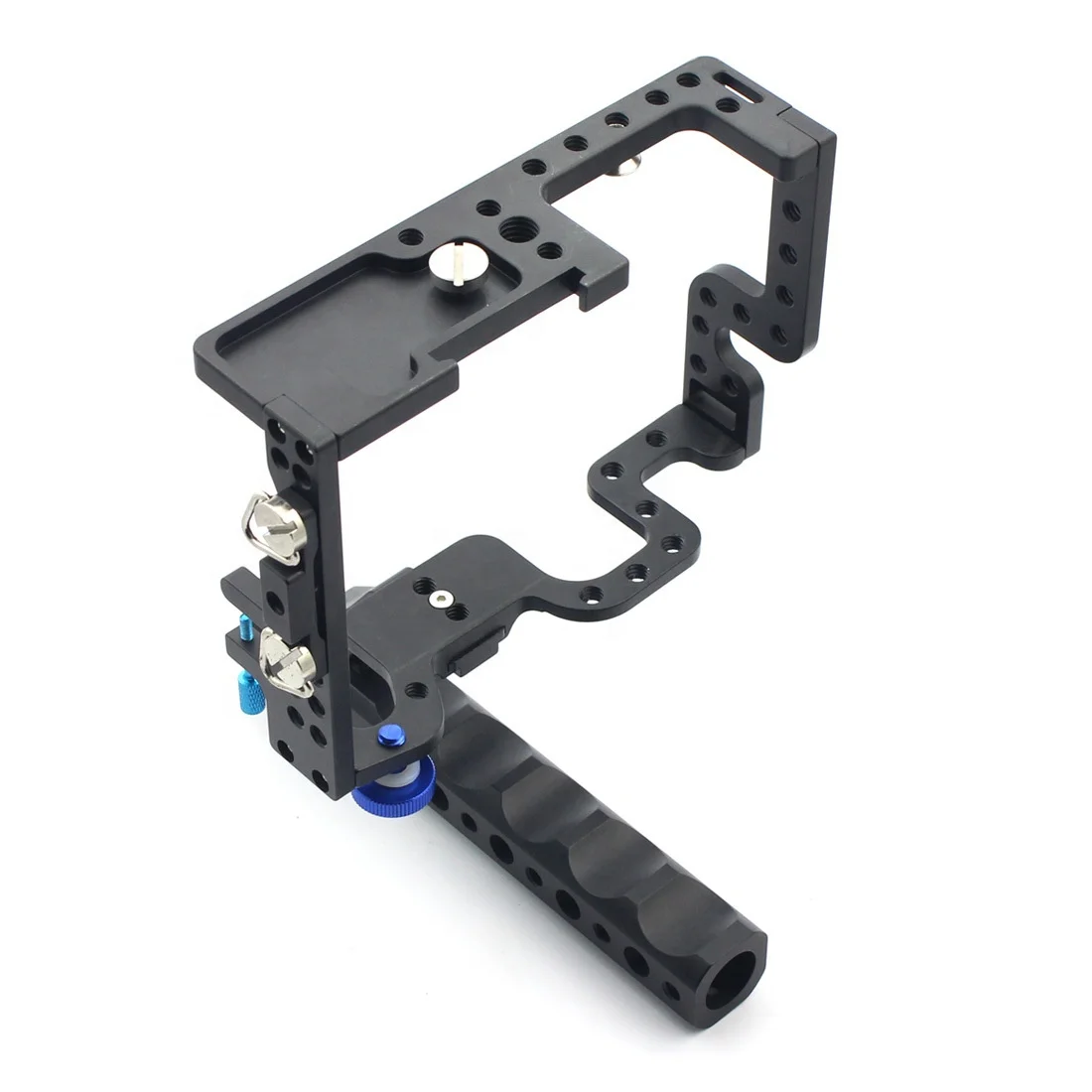 Camera Cage for Panasonic Lumix GH5 / GH5s Protective Case  Mirrorl System Cam Mounting Bracket Aluminum with Top Handle