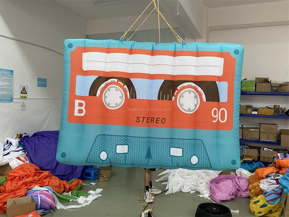 Customized Inflatable Music Tape Player Speaker for Sale