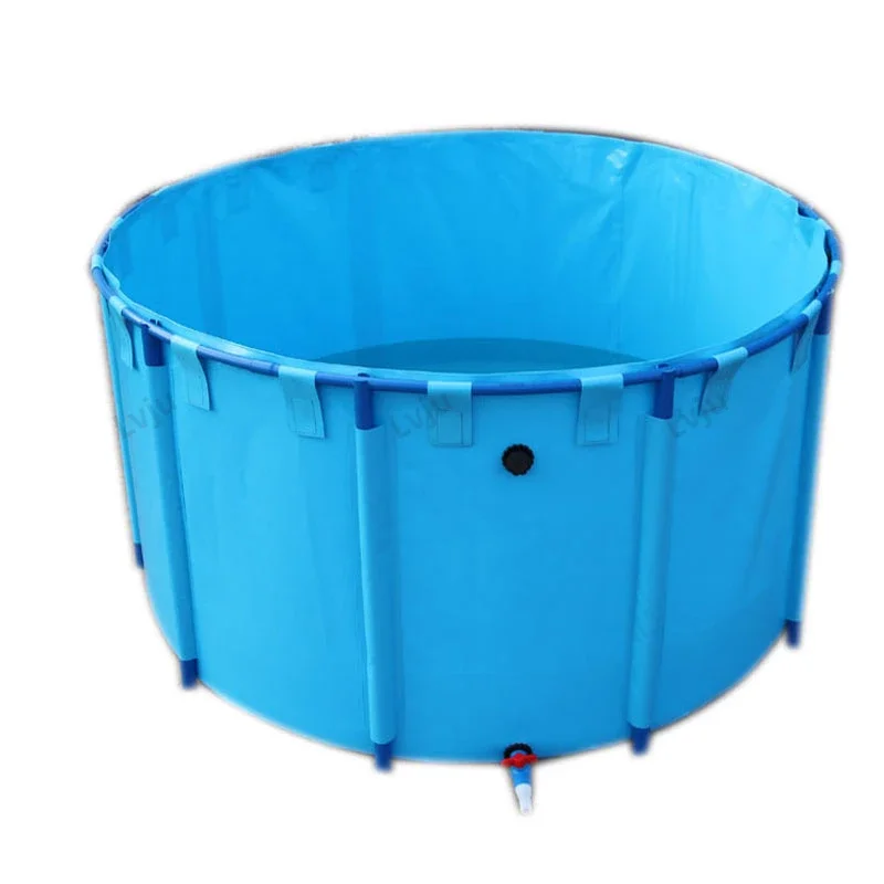 Best selling direct durable tarpaulin pond foldable fish tank