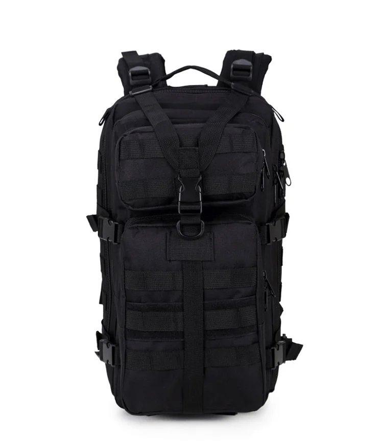 JSH Outdoor Sports 30L Waterproof Tactical Backpack High Quality 600D Camouflage Multifunctional 3P Camping Bag