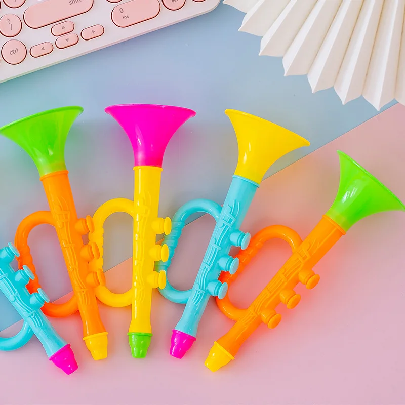 Cheap Plastic Cheering Horn Toy Plastic Football Fans Cheer Trumpet