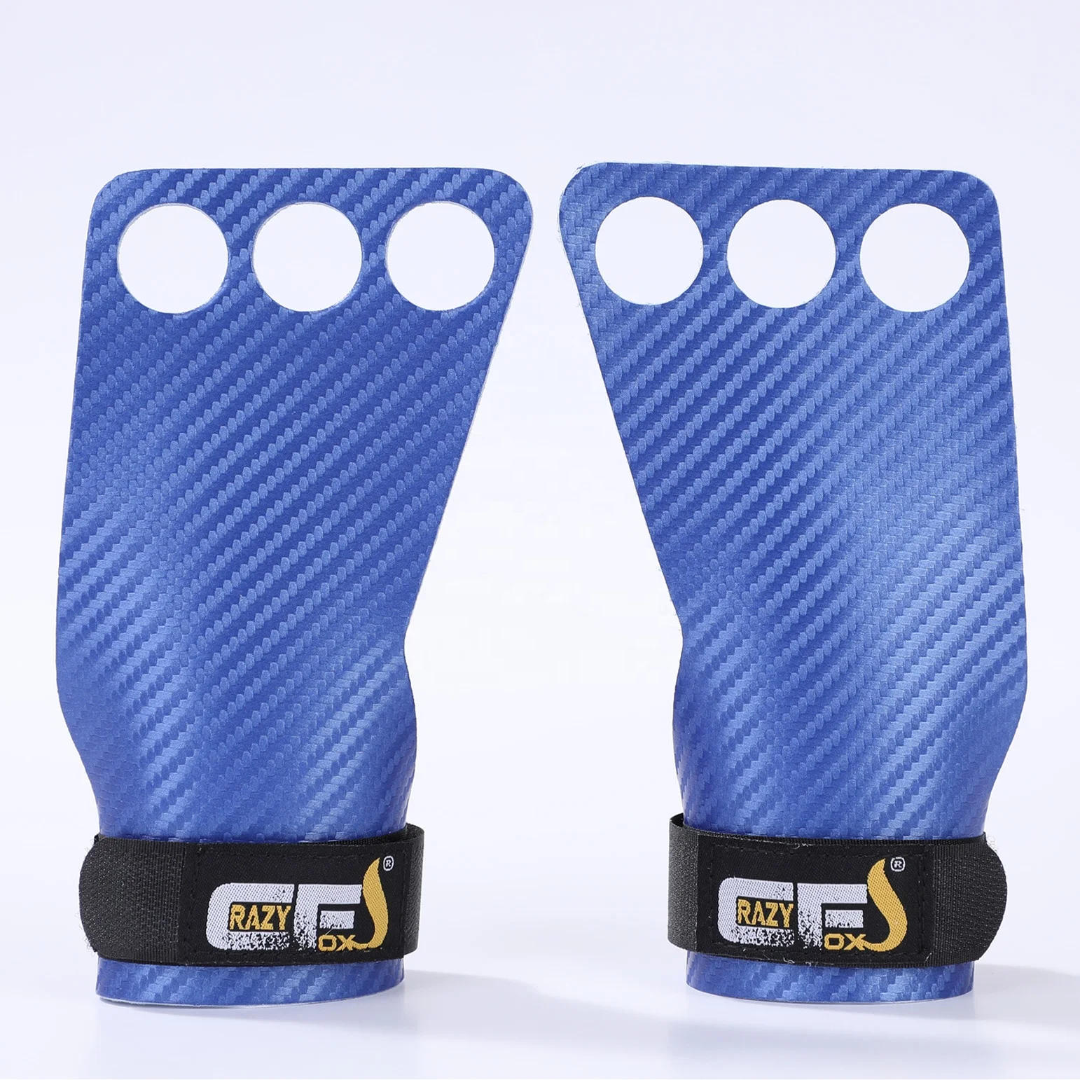 Carbon gymnastic hand grips palm protection weight lifting leather gloves for fitness bodybuilding