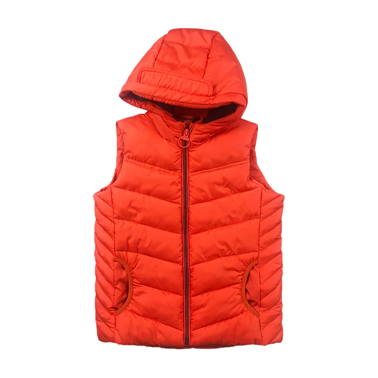 
Hot Selling Good Quality casual vest padding vest boys padded vest for children 