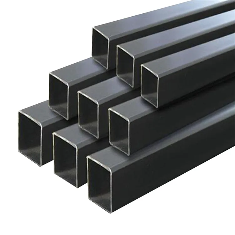 Good quality black steel pipe/hollow section welded square pipe