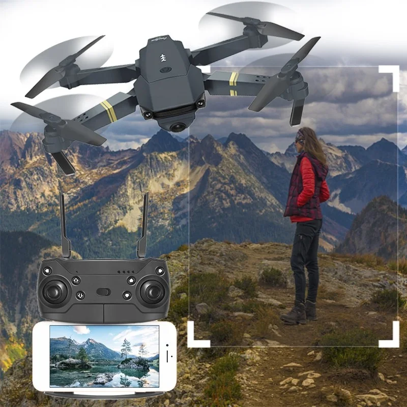 Wi-Fi FPV Дрон 4K Профессиональный складной Дрон камера 1080p с HD камерой VS E58 JY019 S168 Mini