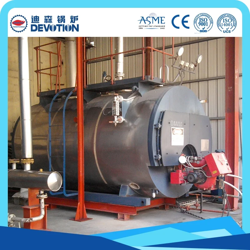 Second Hand Good Quality Special Steel Plate 10 Ton WNS Gas Oil Coal Fired Steam Boiler for Food Industry