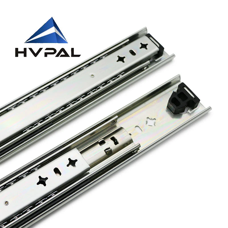 10-28' Pair Heavy Duty Fully Extension Ball Bearing Drawer Runners 53mm Soft Close and