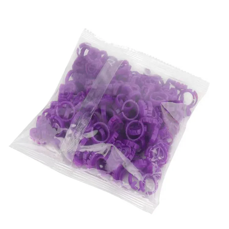 Pigment Easy Fan Heart Plastic Shape Microblading Tattoo Glue Cup Eyelash Holder Extension Tool Ink Lash Ringcup Ring Disposable