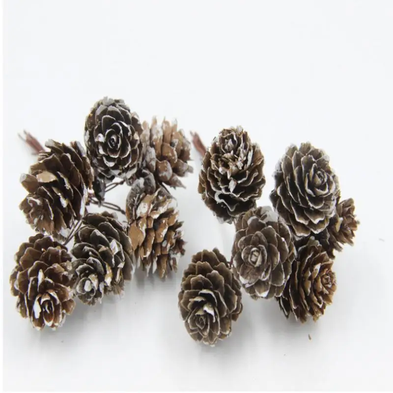 1-18CM Pine Cones Christmas Decorations: Creative Hanging Ornaments,  Dried Pine Cones for Holiday Displays and Photography