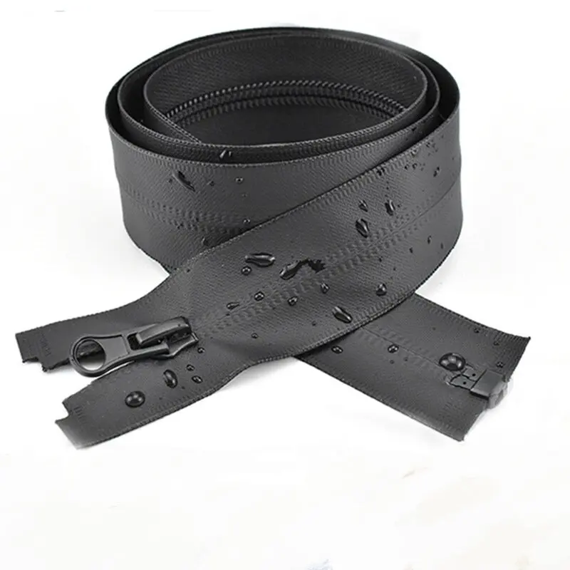 Wholesale black waterproof open end nylon zipper  for diving suit