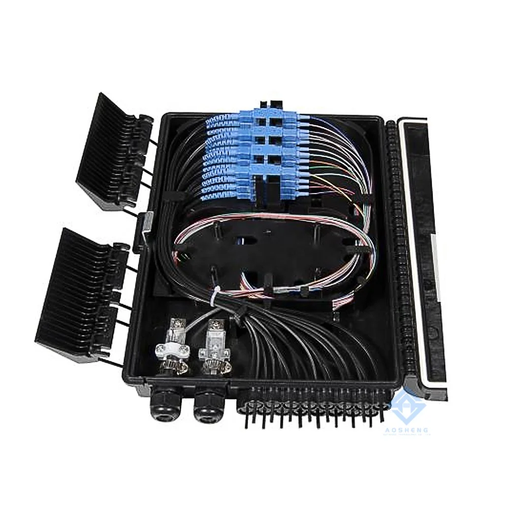 China Factory Seller Outdoor Fiber Terminal Box 16 Ports Fiber Optical Distribution Box 1*16 Plc Splitter Otb