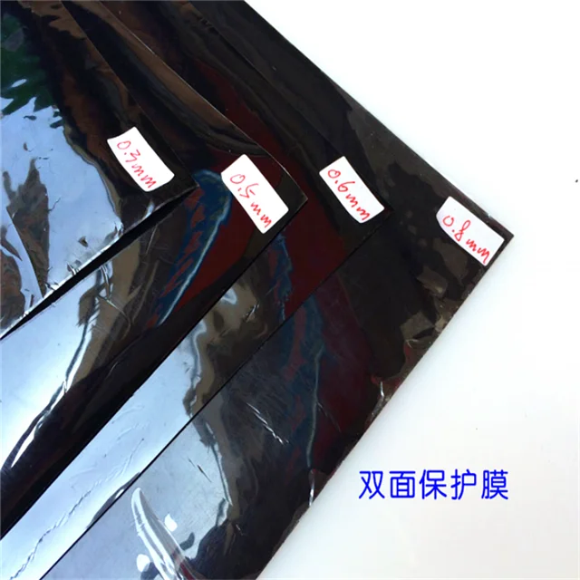 Black Silicone rolls sheet in stock