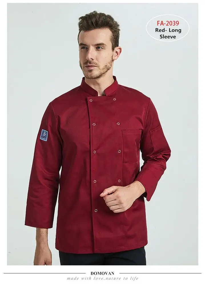 
Thick kitchen chef- uniform Guangzhou factory supply oem chef uniforms 