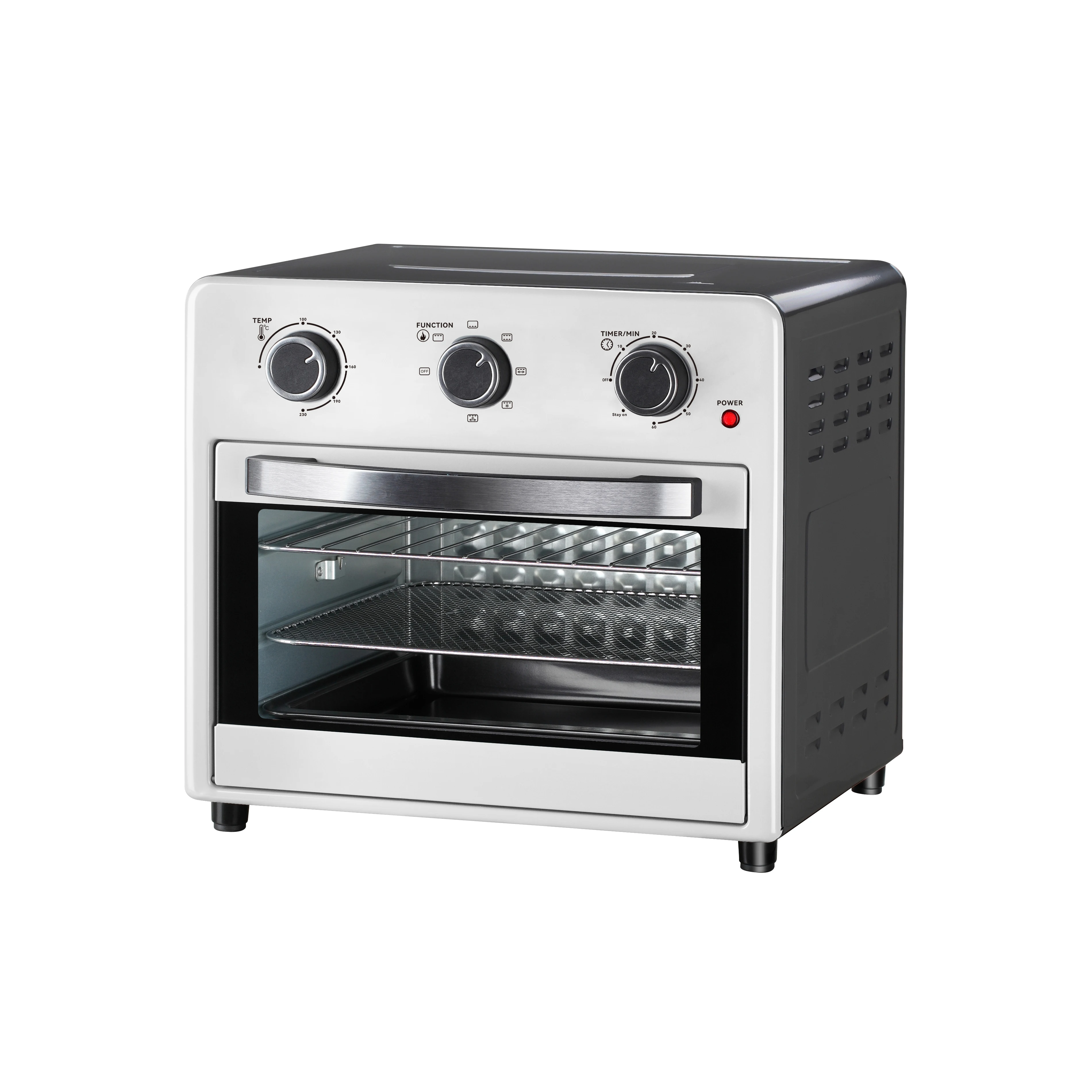 New Design 25L Deep Fryer Oven without Oil Large Capacity Electric Mechanical Control Multifunction Air Fryer Oven