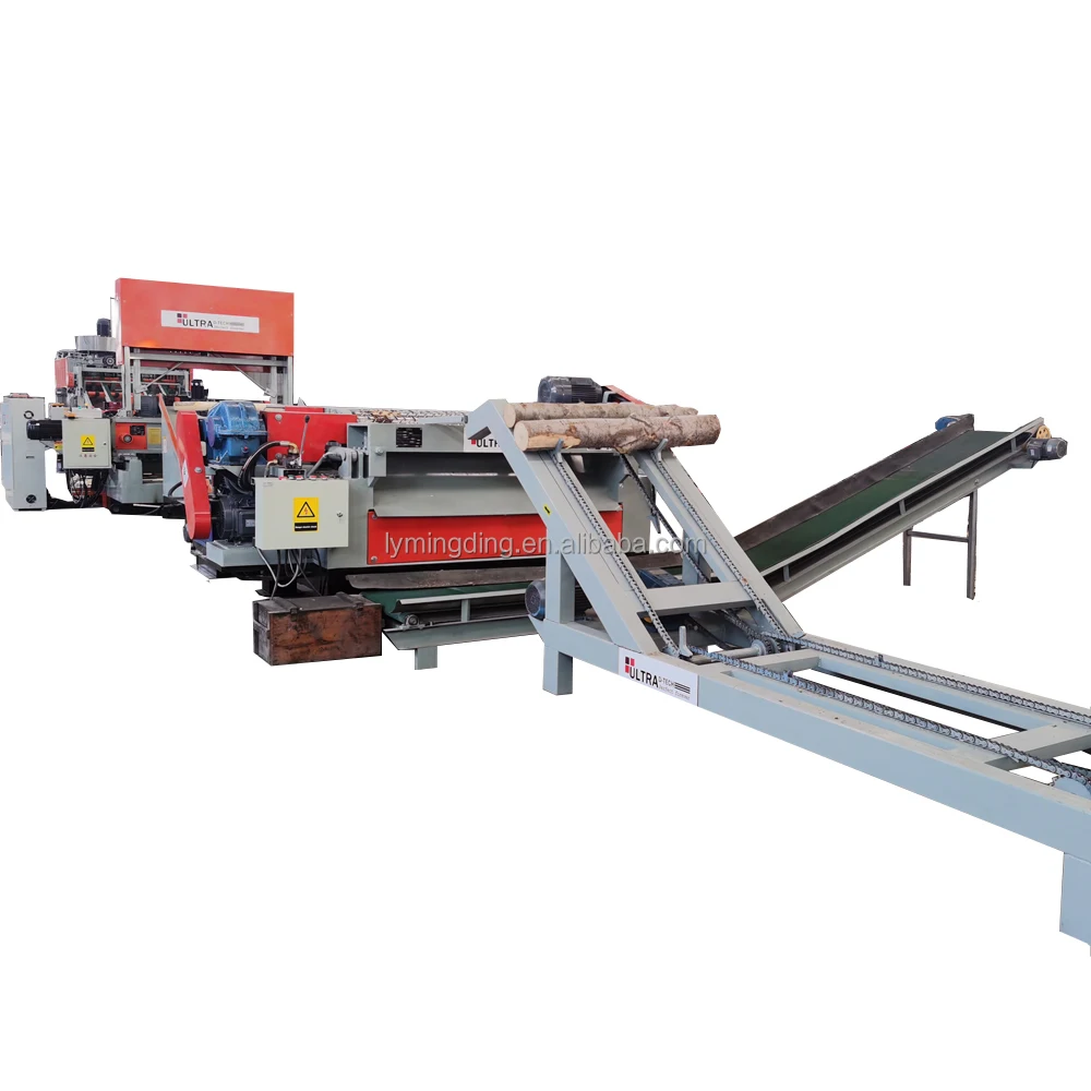 2023 China woodworking lathe  factory direct sale CNC wood peeling and cutting machine veneer peeling cutting  slicer