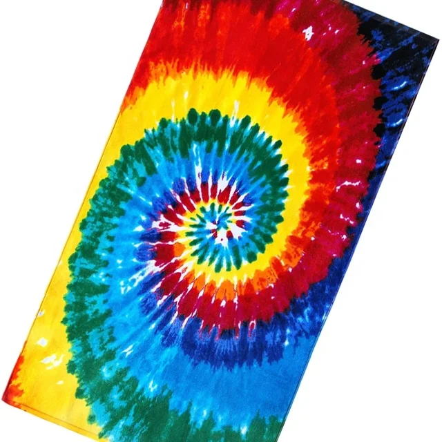 Unique custom design sports micro fiber bath towel printed microfiber beach towel