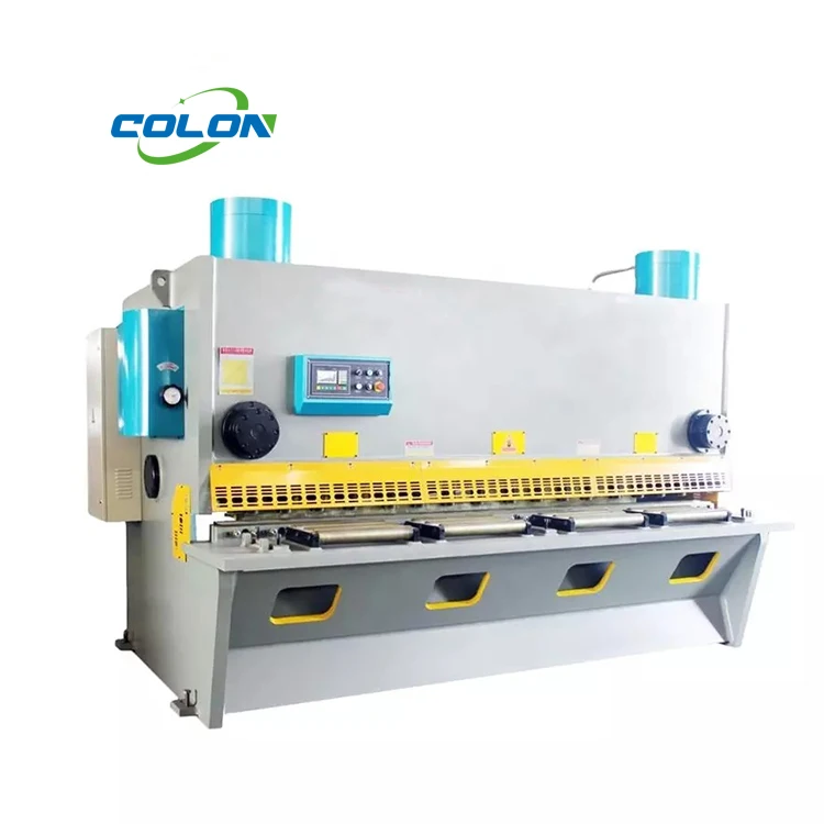 8mm Metal Stainless Steel Aluminum Shearing Sheet metal CNC hydraulic guillotine shearing machine