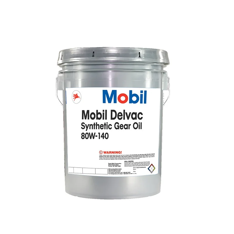 Mobil Delvac 1  Gear Oil Synthetic 80W-140 5 Gallon 18.9 Liter 1 Pail