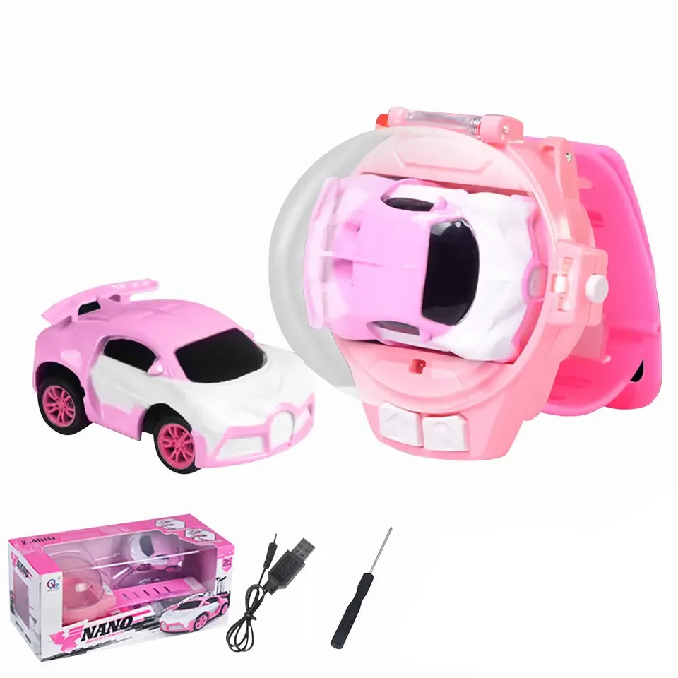 View larger image Add to Compare  Share Chic HOSHI Mini Watch Rc Car 2.4G Watch Remote Control Vehicle Cute Truck