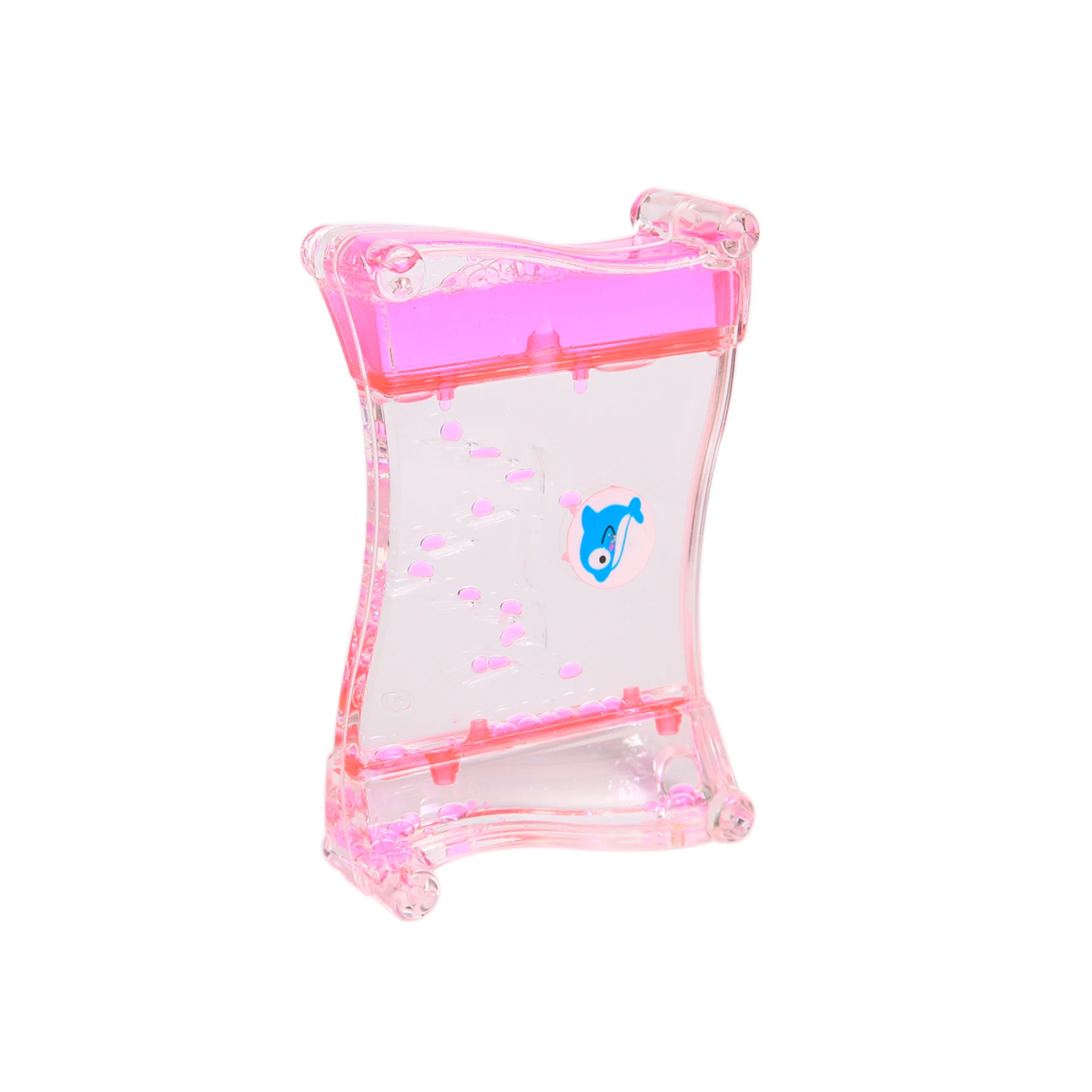 Funny Liquid Gel Acrylic Colorful Liquid Motion Hourglass