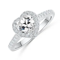 10k Solid Gold 2.5CT High Quality Pear Cut Moissanite Diamond Rose Gold Engagement Rings pear cut diamond band engagement ring