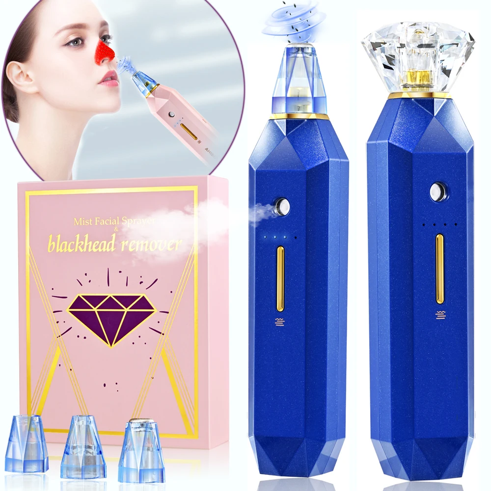 Direct selling facial nose vacuum blackhead remover blackhead pore vacuum remover with steaming