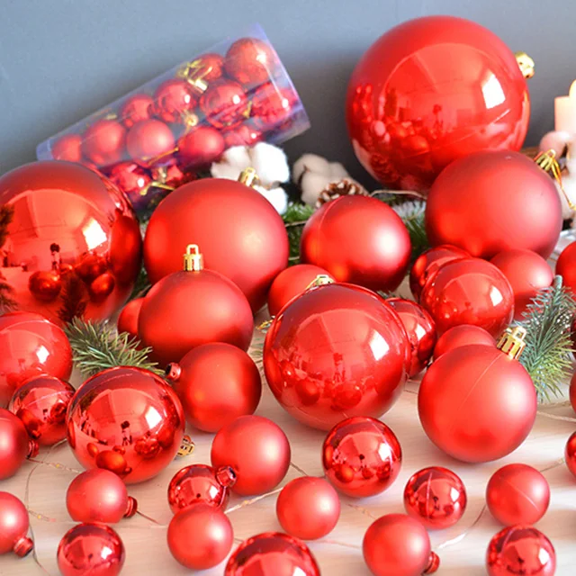 
plastic christmas ball christmas tree decoration family wholesale plastic christmas ball 