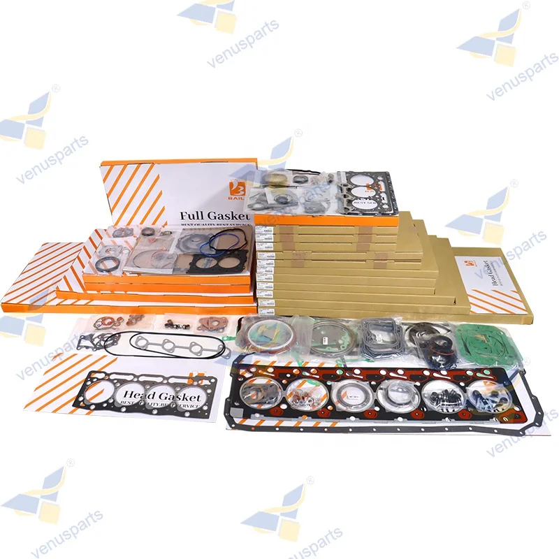 4D35 Engine Parts Engine Gasket Sets Full Gasket Kit ME996360 For Mitsubishi 4D35 Engine Overhaul Rebuilding Gasket Kit