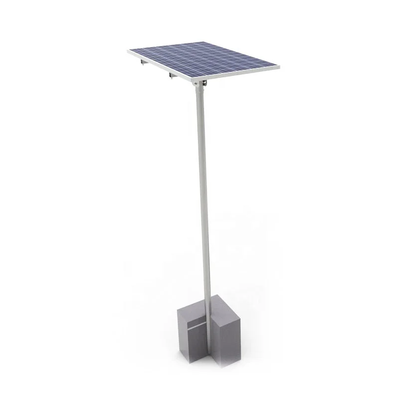 Adjustable single pole solar panel mount rotating solar panel pole mount solar pole mounting stand with screw bottom plate