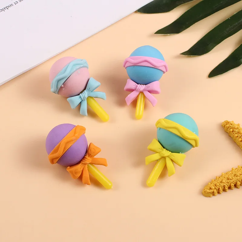 Cartoon Eraser Creative Simulation Ice Cream Donut Eraser School Student Eraser Set