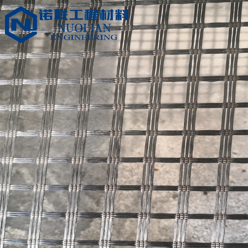 50-50KN 80-80KN 100-100KN 200-200KN Biaxial Fiberglass Yarn Geogrid Price for Bitume Road Repair Factory Price