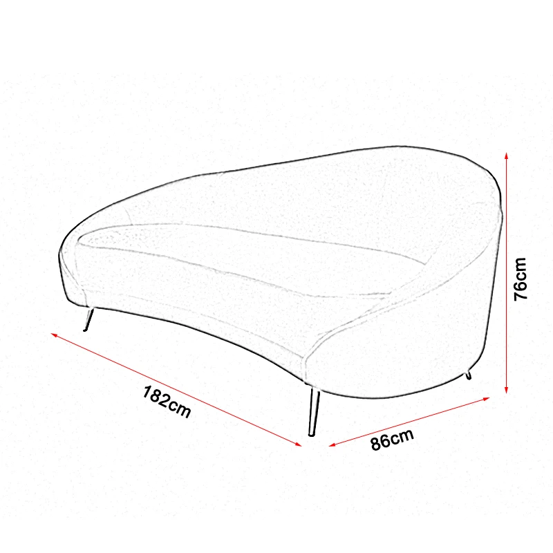 Arabic living room sofas sectionals loveseats yellow Nordic Modern fabric sofa