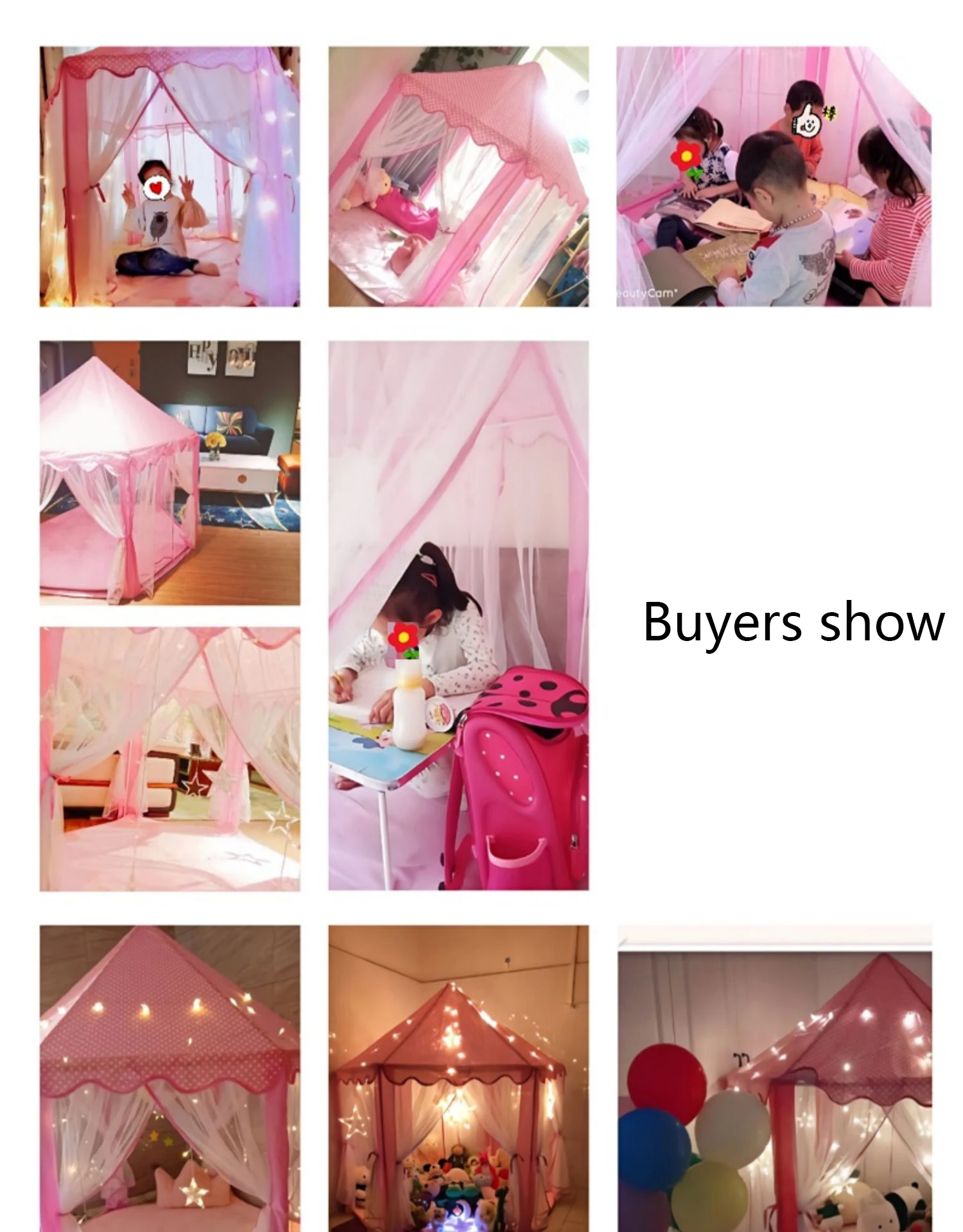 New Design CHRISTMAS wedding  Kids Gift Indoor Outdoor Play Tents Children Princess Toys Tent Kids Playhouse Tent