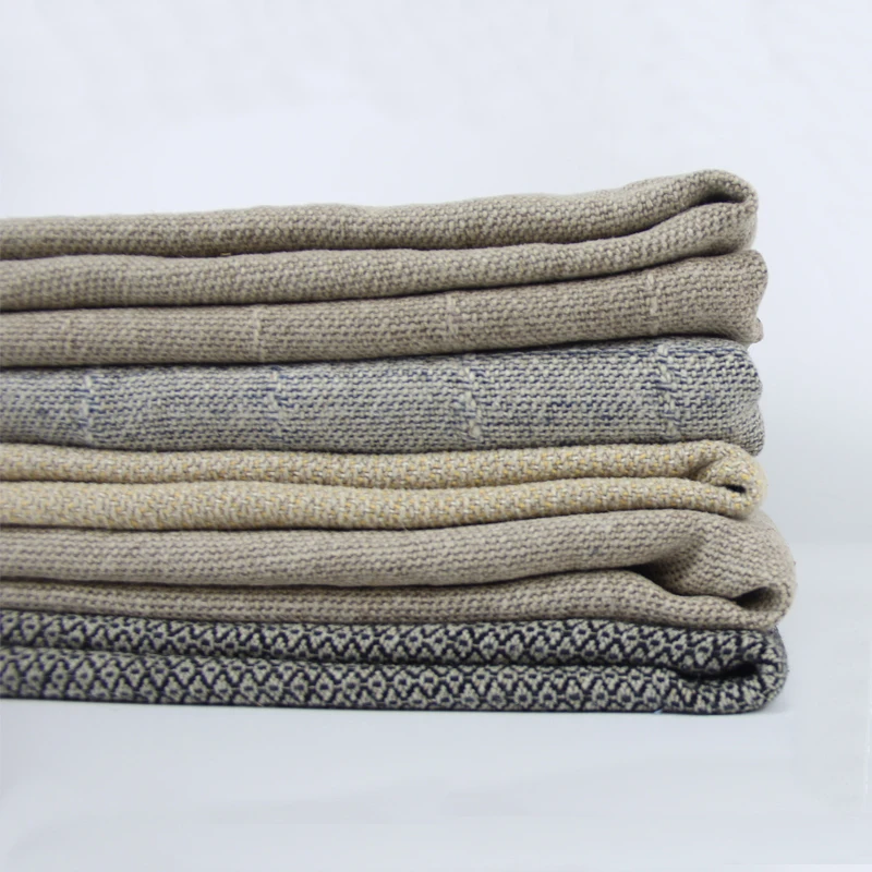Living Room Modern Linen Sofa Fabric For Furniture Cushion