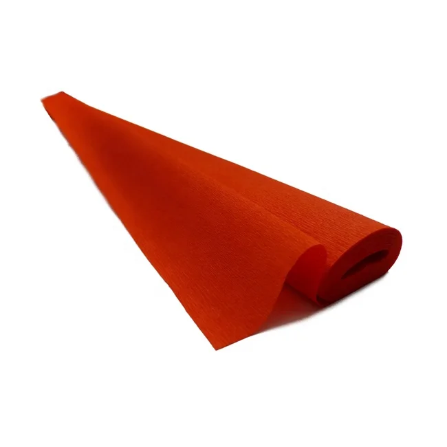 
color crepe paper in rolls for flowers wrapping, crepe paper flowers 