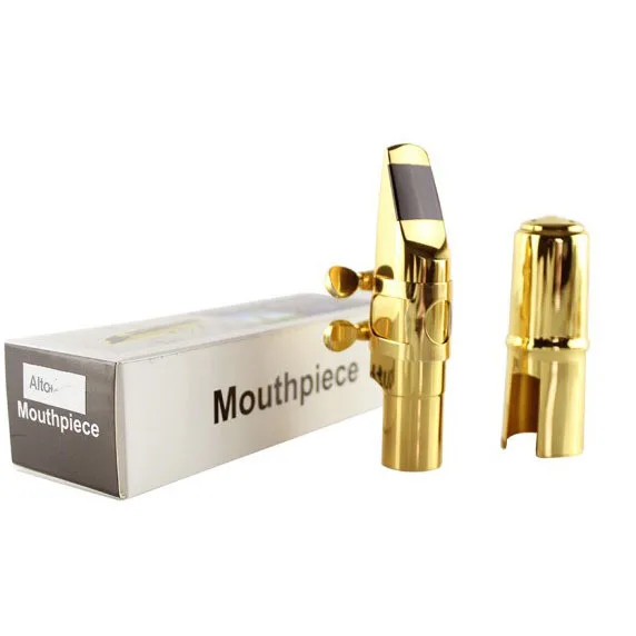 Pure copper tenor alto saxophone metal mouthpieces down b down E saxophone mouthpiece straight tube treble saxophone mouth