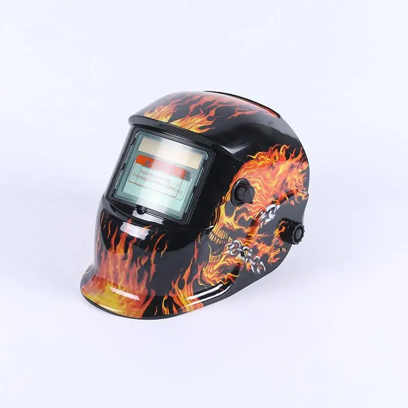 Solar Auto Dimming Welding Mask Adjustable Brightness Head-mounted Welder Mask