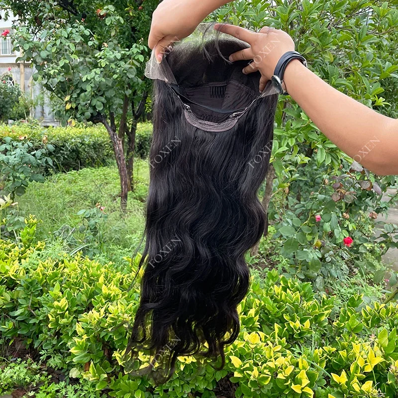 Lace Front Virgin Hair Wigs for Black Human Hair Brazilian Raw Hair Glueless Body Wave Hd Lace Women 40 Inch Long Transparent