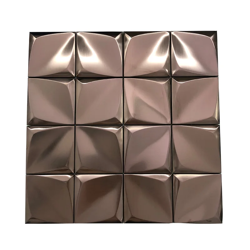 Waterproof Peel And Stick Glass Mosaic Tile  Irregular Colorful Loose Stained Mosaic Tile Ceiling