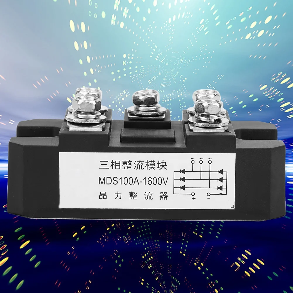MDS-100A 1600V 5 клемм 3 фазы полная волна диодный модуль мост